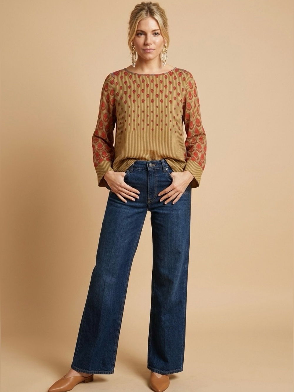 Globaldesi Boho Tassel Top NWT